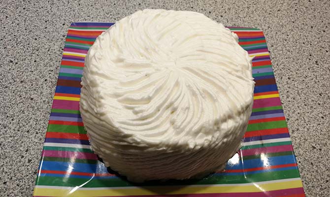 Csokis, diós torta